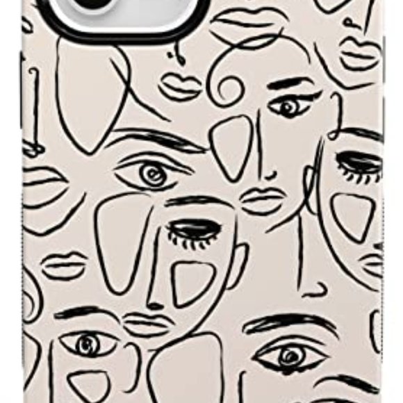 iPhone 11 Pro Max Phone CaseWe're All HumanMinimal Face Art Case